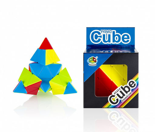 Cube.Головоломка Треугольная пирамида "Pyramid cube" 10,5х10,5 см в коробке арт.WZ-13122