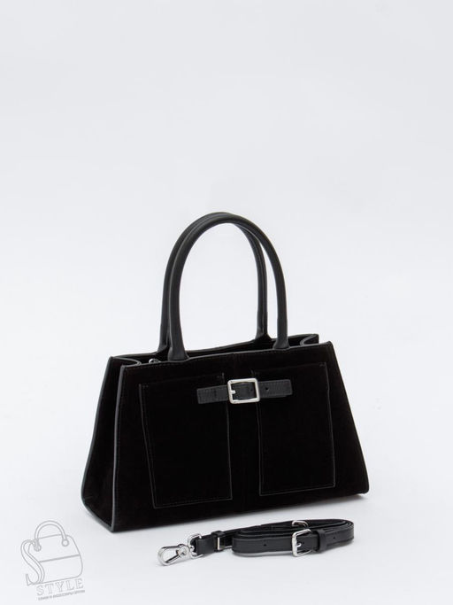 Сумка женская кожаная 990189NN black Natale Navetta