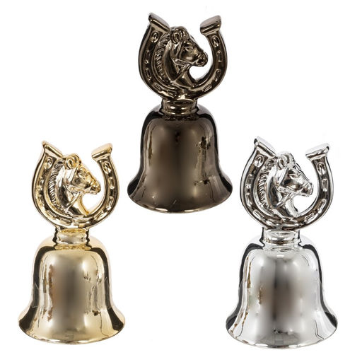 Колокольчик "Лошадь", L6,5 W6,5 H11 см, 3в.