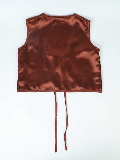 Карнавальный набор «Гриб-боровик»: шапка, жилетка