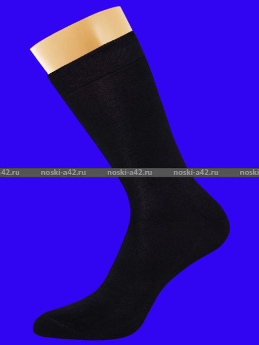 Цена за 12 пар. LIMAX носки мужские плотный хлопок ЧЕРНЫЕ 39-42  фото 2