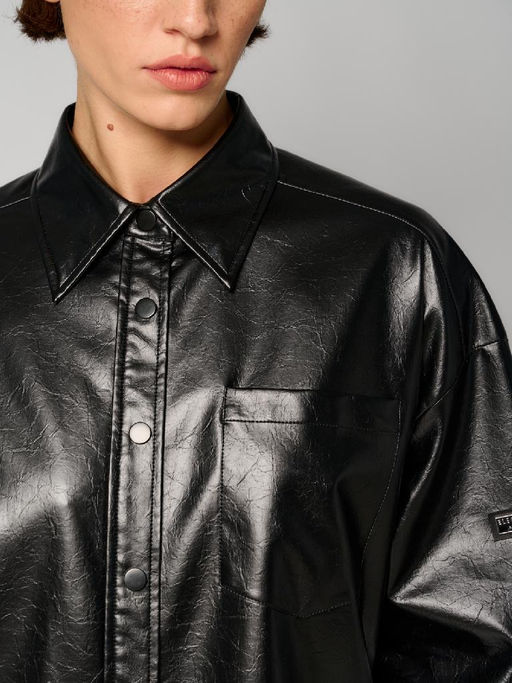 Рубашка женская 12411-33047 black - Eleganzza фото 6