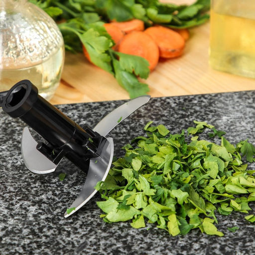 Блендер - овощерезка механический Magistro Vegan pro, 2 насадки, белый