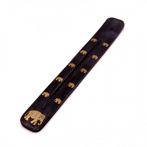 Подставка под благовония Лыжа Золотой Слон уп 10шт Черные Золотой Слон - Сандаловый дом фото 2
