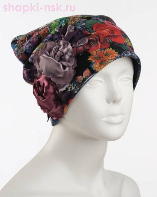 Колпак Розы 2 Бини женская флис (56-58)