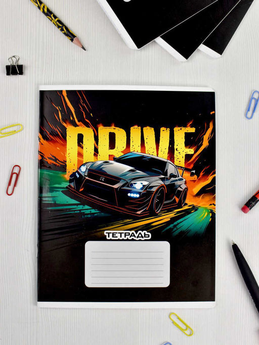 Тетрадь школьная ученическая, 24 л, клетка, арт. 66694/ 20 ОГНЕННАЯ ТАЧКА /А5+, мягкий переплёт (2 скобы), обложка - выборочный УФ-лак, мелованный картон 190 г/м?, Упаковка Ассорти/