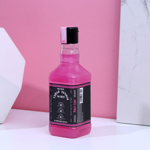 Гель для душа во флаконе виски Party Lady 250 мл, аромат сладкий вермут - Чистое счастье фото 2