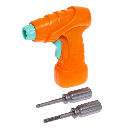 Конструктор винтовая мозаика Морской мир, с электрическим шуруповертом, 193 детали - Simaland фото 5