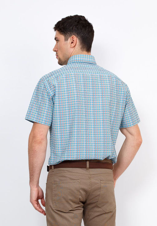 Сорочка мужская короткий рукав GREG Gb225/109/74/Z/1*  фото 7