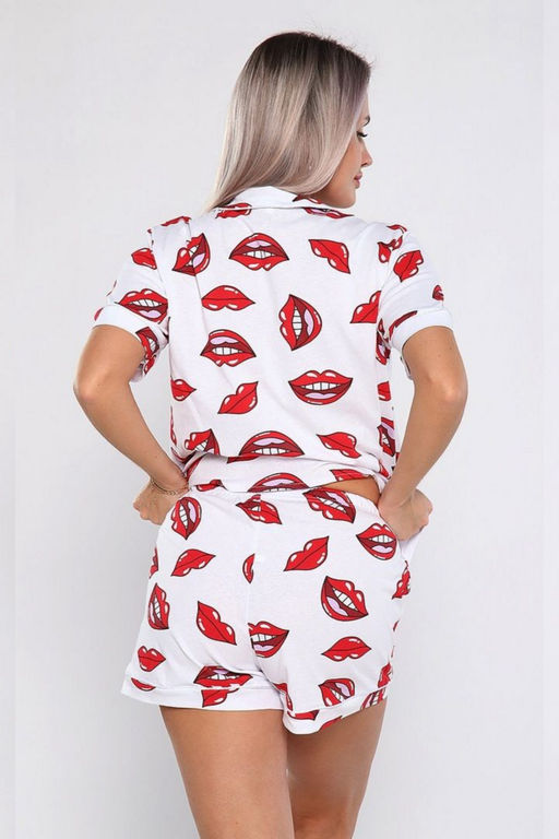 908 Пижама женская Губы