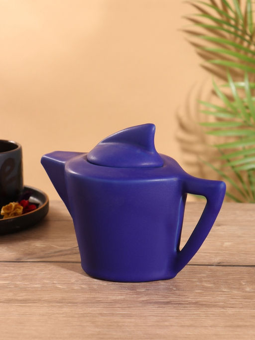 Чайник заварочный Акула, керамика, синий - Simaland фото 4