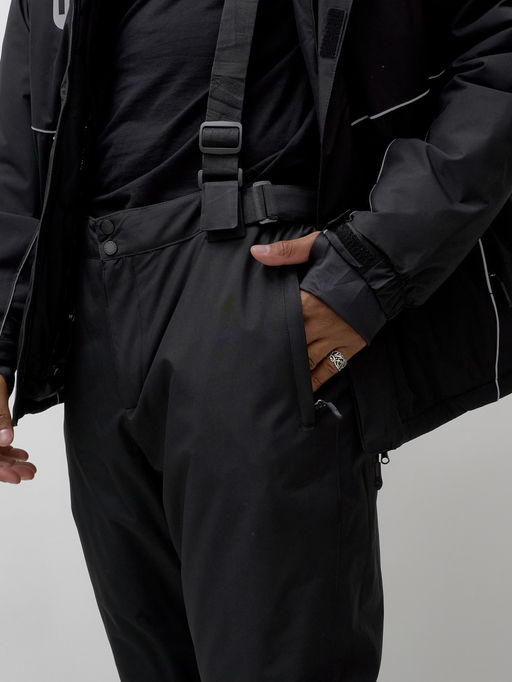 Горнолыжный костюм мужской зимний желтого цвета 370J - Mtforce фото 31