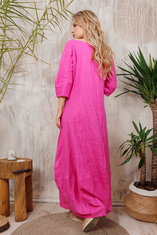 Платье AMORI 9719 фуксия  фото 3