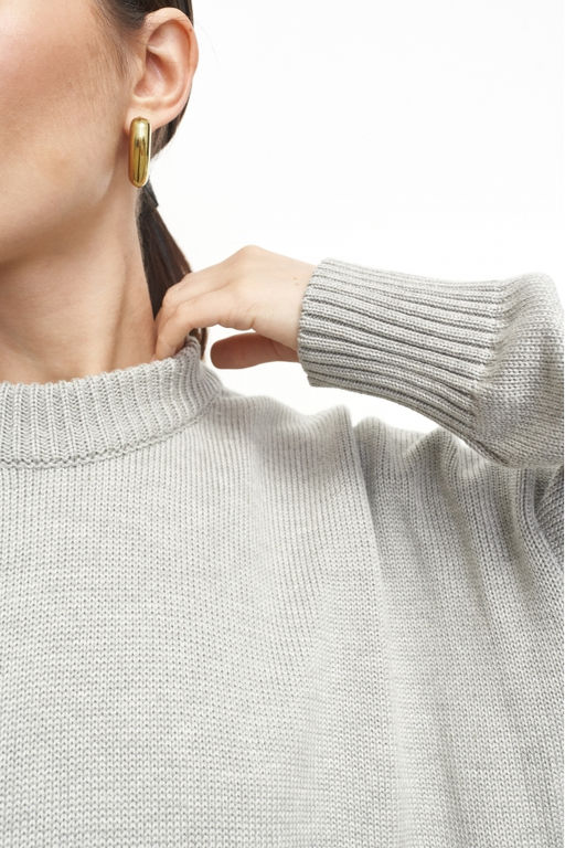 Джемпер Cotton Light Grey - Erist store фото 4