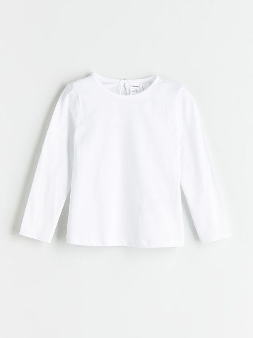 Bisiklet Yaka Basic K?z ?ocuk Ti??rt ve Salopet