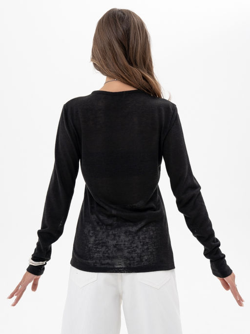 Лонгслив-паутинка