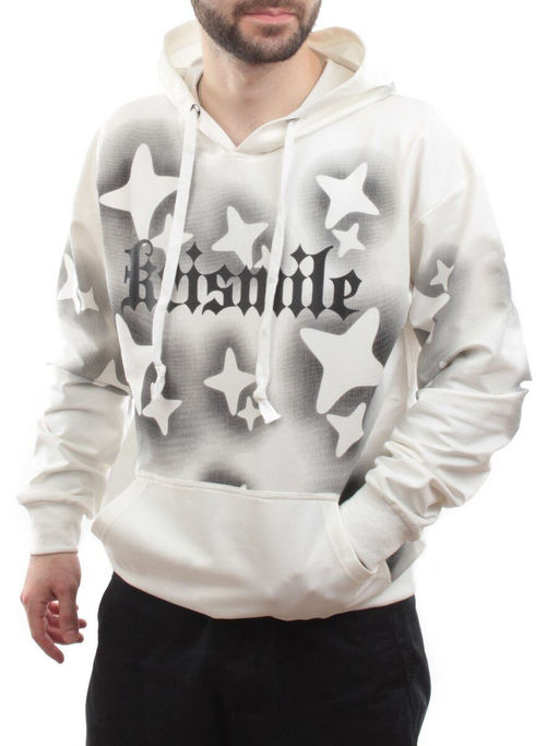 11027 WHITE Толстовка мужская (75% хлопок, 20% полиэстер, 5% спандекс)