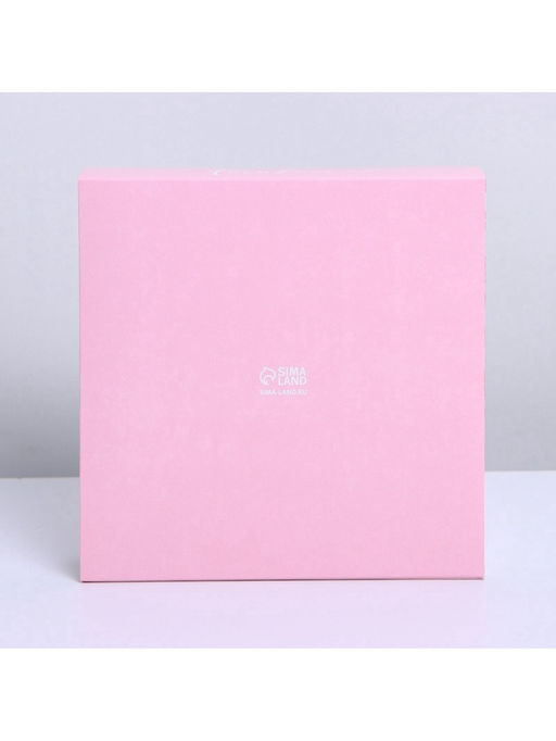 Цена за 5 шт. Коробка для конфет, кондитерская упаковка, 16 ячеек, «Расцветай» 17.7×17.7×3.8 см