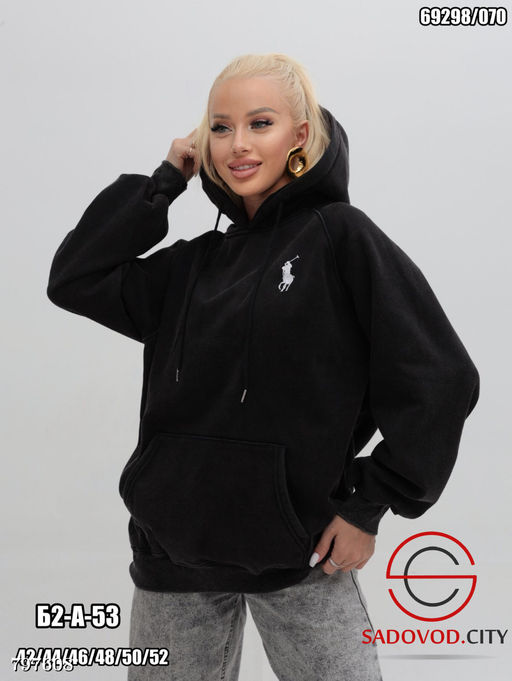 Худи с начесом женская - Bruno фото 2