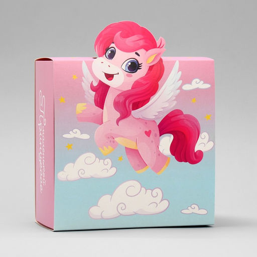 Коробка складная Маленькой принцессе, 15 х 15 х 8 см - Дарите счастье фото 2