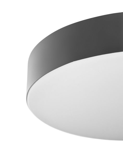 Светильник потолочный LED Relict 22 SPB-6-20, 20Вт, 4000К, d210 h55, без ПДУ, чёрный