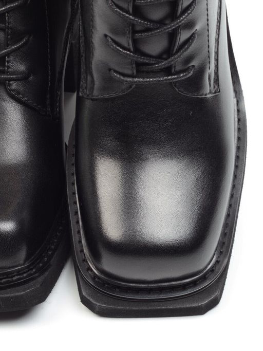 SE21W-2A BLACK Ботинки зимние женские (натуральная кожа, натуральный мех) - Фабричный китай фото 13