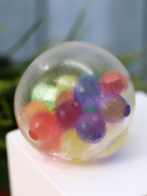Мялка - антистресс Colorful balloons, шоу-бокс 12 шт.