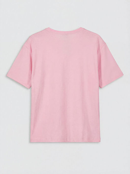 Bisiklet Yaka Desenli K?z ?ocuk 2li Ti??rt