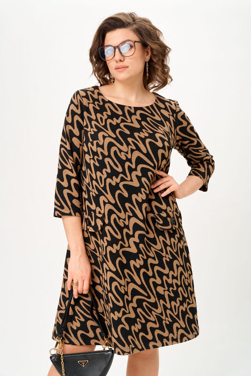 Платье Michel Chic 2199 карамельный каприз  фото 4