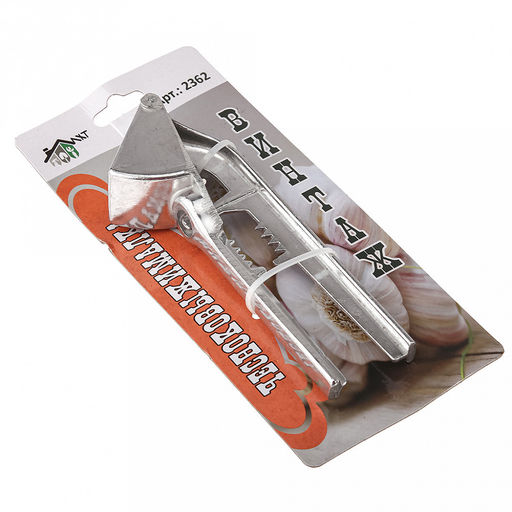 Чесночница алюминиевая 15х3х5см (Россия)