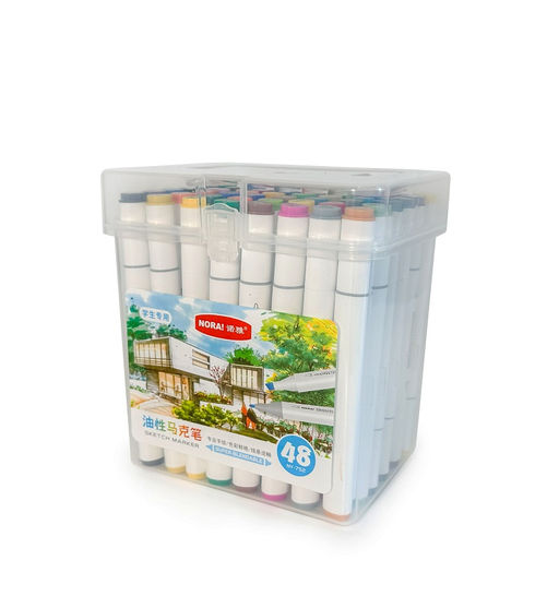 Скетч Маркеры цветные. 48 цветов