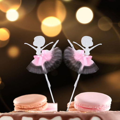 Топпер Балерина, набор 2 шт., цвет розовый - Страна карнавалия фото 2