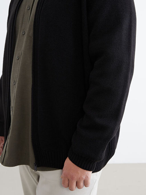 Standart Kal?p Dik Yaka Erkek Triko H?rka