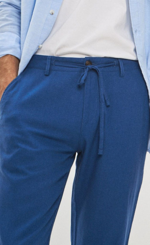 Брюки лен F111-0855 jeans