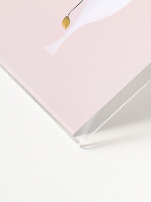 Фоторамка дерево 10х15 см "Синие цветы на белом" 2х10,5х17 см