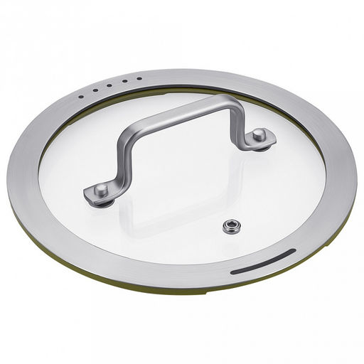 Кастрюля из нержавеющей стали "Linea PALERMO" 1,8л, д16см, h9см, s0,6мм, дно s15мм, трехслойное капсулированное дно, стеклянная крышка-дуршлаг с силиконовым ободком, два режима слива воды, ручка из нержавеющей стали, цветная коробка, "Regent" (Китай)