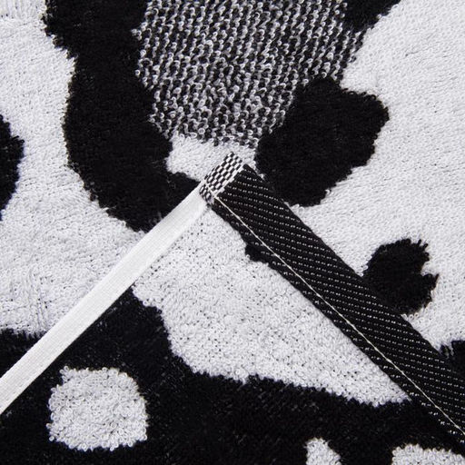 Полотенце махровое Этель ЧБ Снежный барс, пестроткань, 30х60 см  фото 3