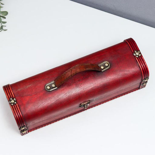 Шкатулка подарочная под бутылку «Герцог», дерево, 12×34×11 см