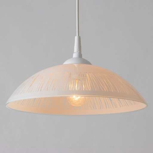 Светильник потолочный BayerLux «Витас»,60 Вт, E27, 30 см, белый