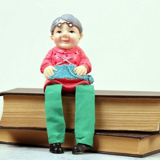 Цена за 4 шт. Фигурка Бабушка, Дедушка висячие ножки 25 см / YG759-AB /уп 4/96/микс - Галеонтрейд фото 11