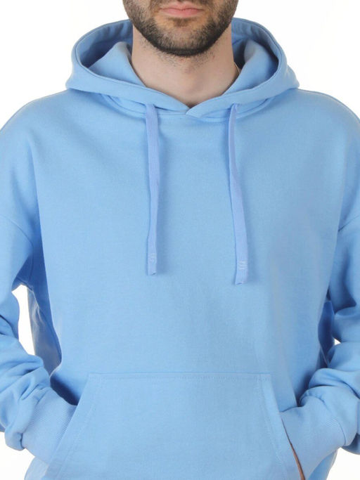 TLK-807 LT. BLUE Толстовка мужская (85% хлопок, 15% полиэстер)