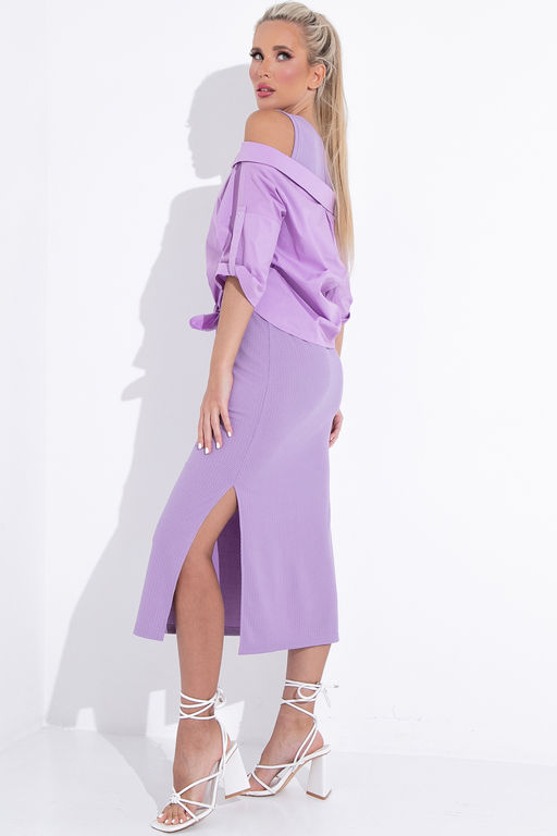 Платье Морской бриз (сирень) - Эльза фото 7