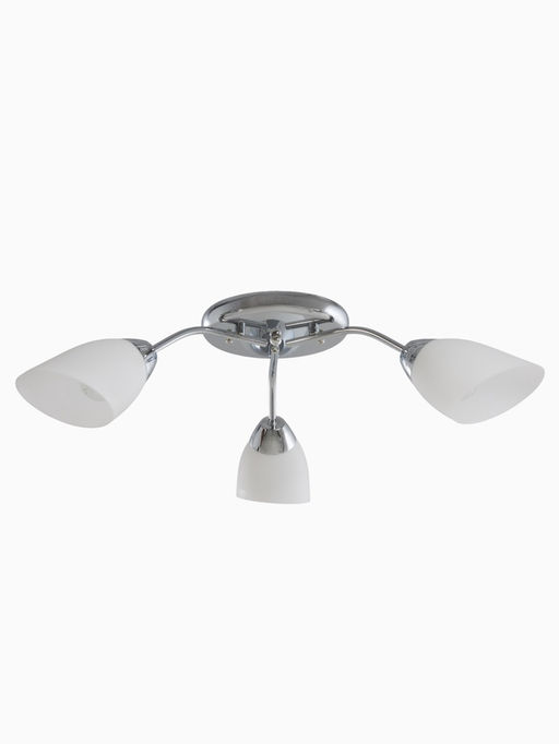 Люстра 50788/3, 3×60 Вт, E27, 60×60×17 см, белый