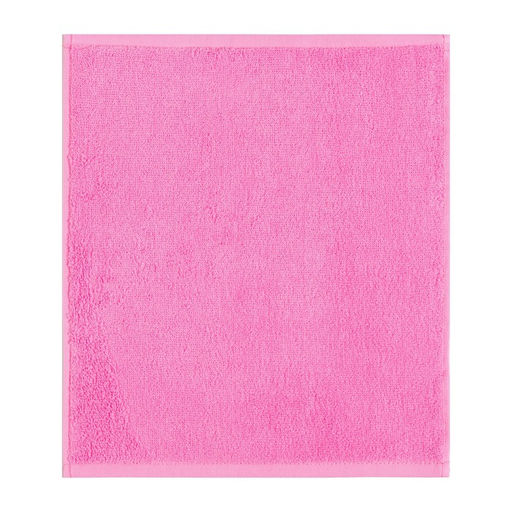 Салфетки махровые декоративные «Этель» Tropic, 4 шт., 30×30 см, хлопок 100%, розовые/белые