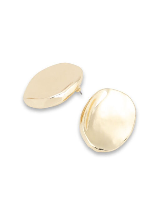 Серьги из металла золотистого цвета - Модные истории фото 4