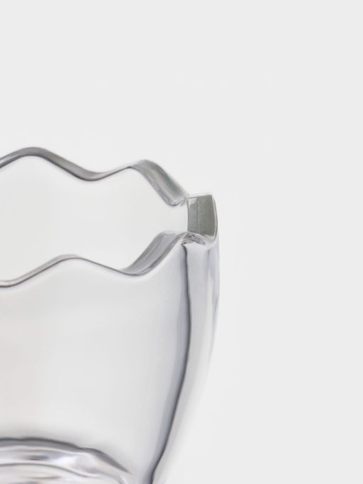 Конфетница Яйцо, 80 мл, 6.3?9 см, стекло, прозрачная