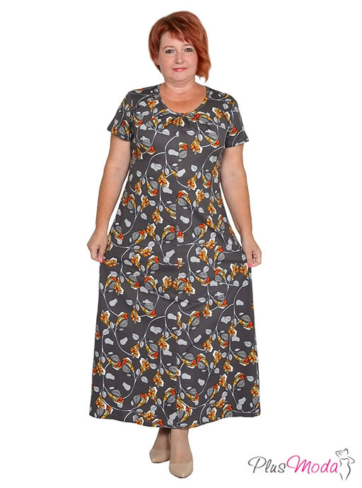 Платье Модель №1341 размеры 44-84 - Plusmoda фото 3