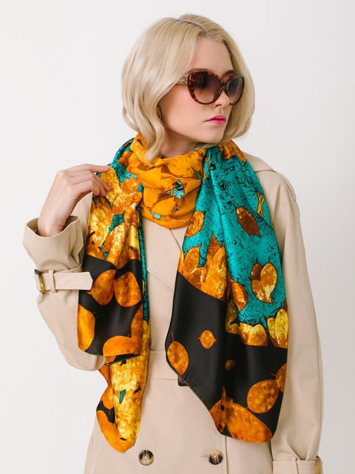 Большой, мягкий, тонкий и очень нежный двусторонний палантин - Tantino фото 6