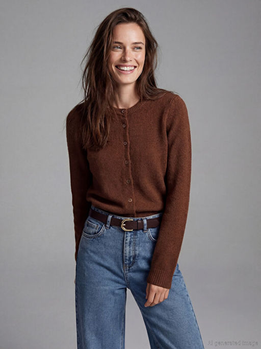 Bisiklet Yaka Kad?n Triko H?rka