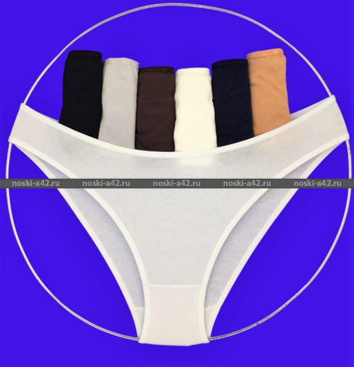 Цена за 7 шт. Трусы женские Турция Неделька - 7 шт. большие размеры арт. 713113 (724113) M (42-44) - For you фото 7